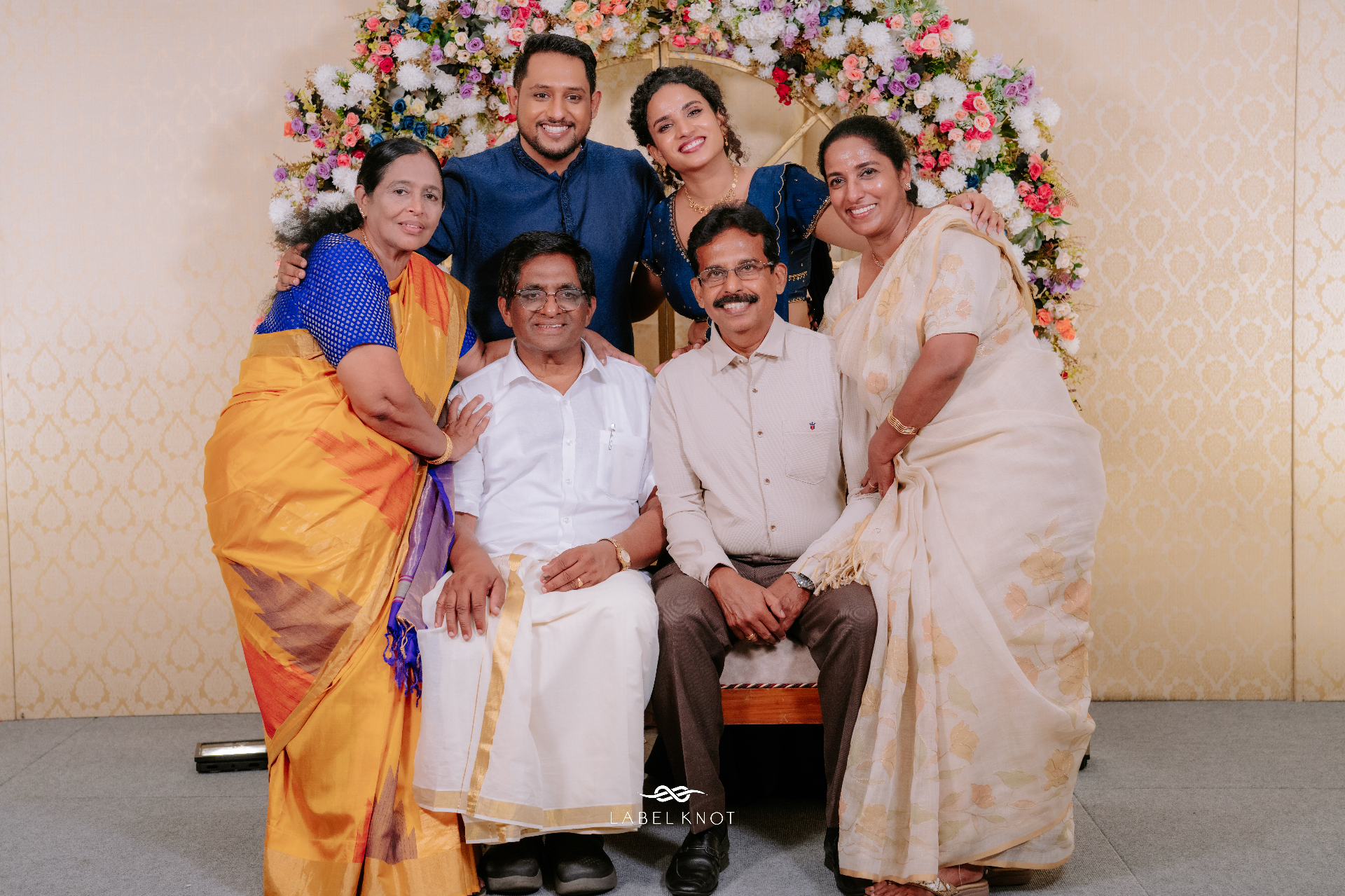 Both families, one joy